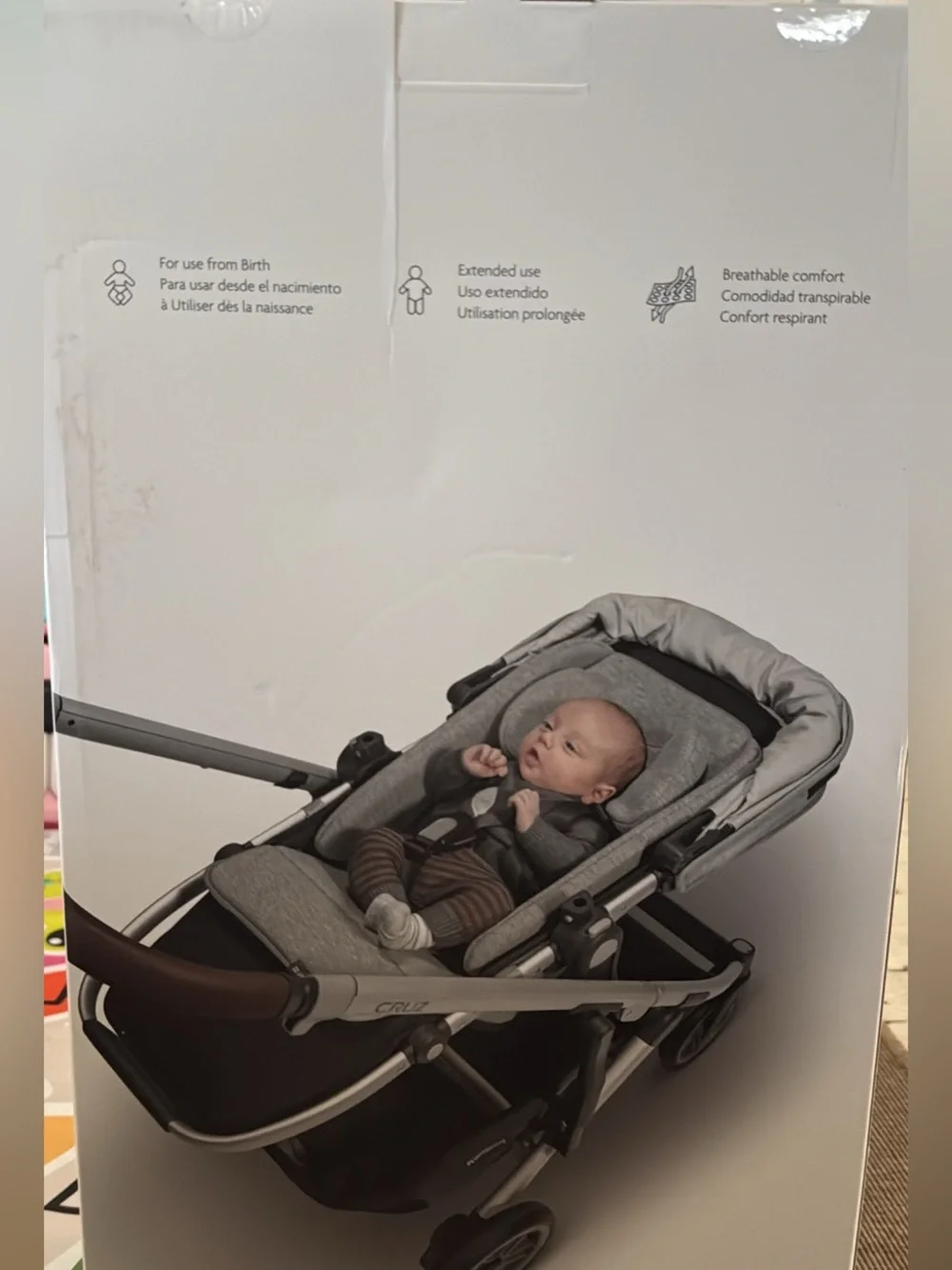 UPPAbaby Infant SnugSeat Replacement Cover - Gray